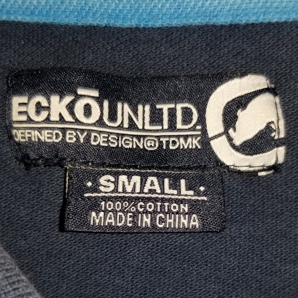 Ecko Unlimited Button Up Polo Shirt Size S - Picture 2 of 15